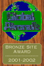 Global Aircraft Bronze Site Award 2001-2002