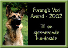 Fureng's Vis Award - 2002 Til en sjarmerende hundeside