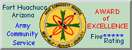 [Fort Huachuca] Army Community Service Award of Excellence