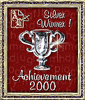 All Letters.com Silver Achievement 2000 Award 122x142