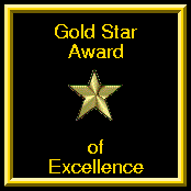 Bridey's Gold Star Award of Excellence 174x174