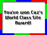 Caz Blackburn's World Class Site Award 160x120