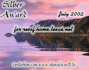 Chat of World Silber Award July 2002