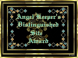 Angel Keepers Distinguished Site Award