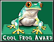 Small Cool Frog Award 107x85