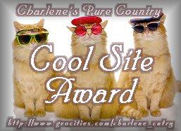 Charlene's Pure Country Cool Site Award 257x187