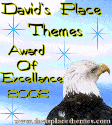 David's Place Themes Award of Excellance 2002