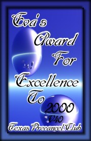 Eva's Award for Excellence To 2000 Week 40