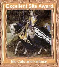 Big Cats and Fantasy Excellent Site Award