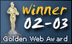 I.A.W.M.D. Golden Web Award 2002-2003