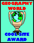 Geography World Cool Site Award 120x150