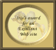 Iris's Award for Website Excellence