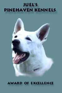 Juel's Pinehaven Kennels Award of Excellence 200x300