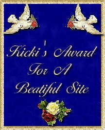 Kicki's Award for a Beautiful Site 216x266