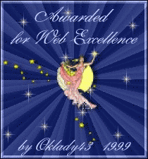 Oklady's Award of Web Excellence 210x225