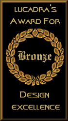 Lucadra's Bronze Award for Design Excellence 140x250