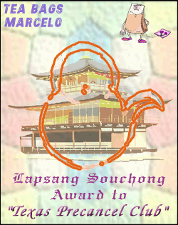 Tea Bags Marcelo Lapsang Souchong Award