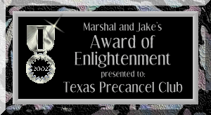 Marshal and Jake's Award of Enlightenment