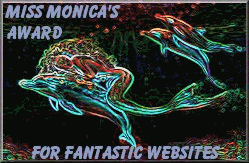 Miss Monica's Award for Fantastic Websites 249x163