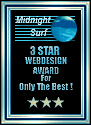 Midnight Surf 3 Star Award 91x125