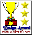 Market-Tek Design Award 106x114