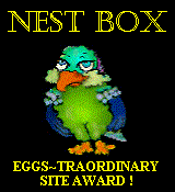 Nest Box Eggs-traordinary Site Award 175x160