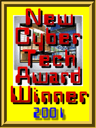New Cyber Tech Award Winner 2001