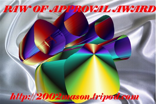 Paw of Approval Award