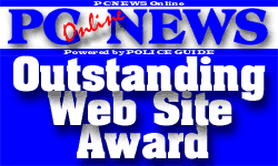 Police Collectors News Online Web Site Award 250x150