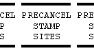 Precancel Stamp Sites