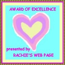 Rachie's Award of Excellence
