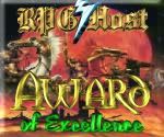 RPG Host Award of Excellence 150x125