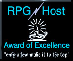 RPG Host Award of Excellence 150x125