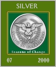 Seasons of Change Silver Award for July 2000