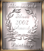Shimanstar's Paintshop Silver 2002 Award