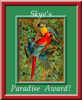 Skye's Paradise Award 277x336