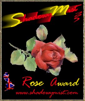 Shadowy Mist Rose Award