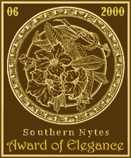 Southern Nytes Award of Excellence 185x224