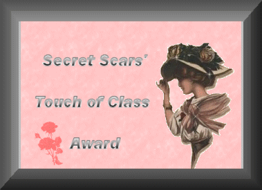 Secret Scars Touch of Class Award