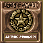 TPC Excellence Bronze Award Serial 002