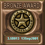 TPC Excellence Bronze Award Serial 013