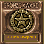 TPC Excellence Bronze Award Serial 014
