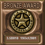 TPC Excellence Bronze Award Serial 018