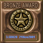 TPC Excellence Bronze Award Serial 020