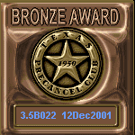 TPC Excellence Bronze Award Serial 022
