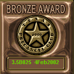 TPC Excellence Bronze Award Serial 025