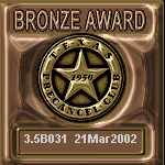 TPC Excellence Bronze Award Serial 031