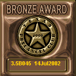 TPC Excellence Bronze Award Serial 045