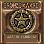 TPC Excellence Bronze Award Serial 049