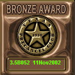 TPC Excellence Bronze Award Serial 052